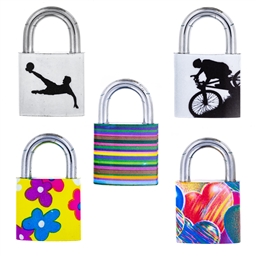 Colourful Padlocks